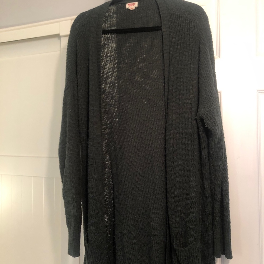 Dark Green Slouchy Sweater